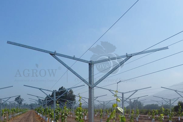 Flat Gable Trellis Crossarm